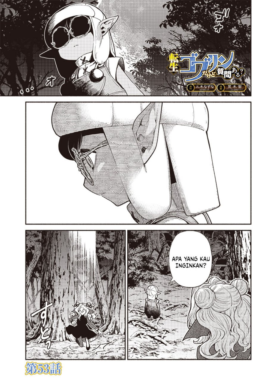 Tensei Goblin da kedo Shitsumon aru? Chapter 53 Bahasa Indonesia